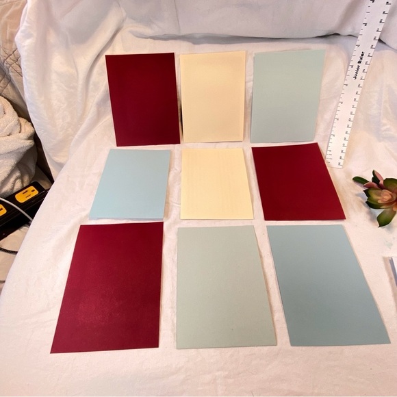 6 for$20♥️Set of 9 Plain blank stationary with envelopes. - Picture 5 of 9